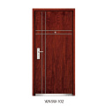 Puerta de madera de acero competitiva (WX-SW-102)